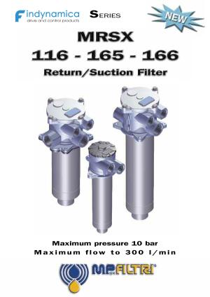Return / suction filters